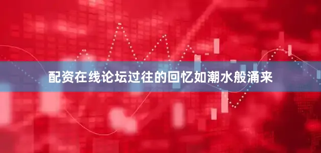 配资在线论坛过往的回忆如潮水般涌来