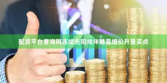 配资平台查询网连续先阳线伴随量增价升是买点